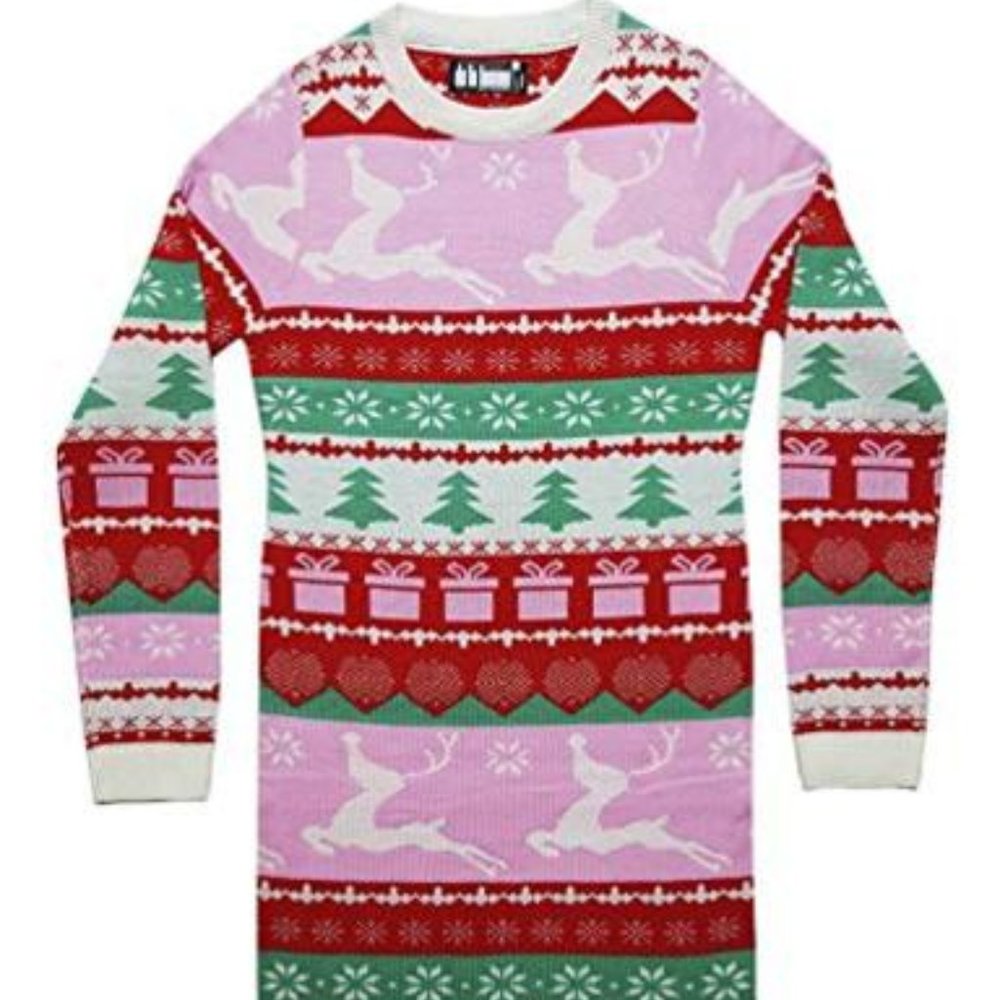 CHRISTMAS SWEATER FOR LADIES LONG SLEEVE SIZE X-SMALL